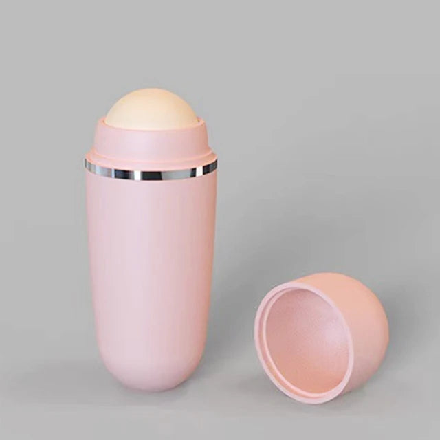 Face Oil Absorbing Roller Natural Volcanic Stone Massage Body Stick