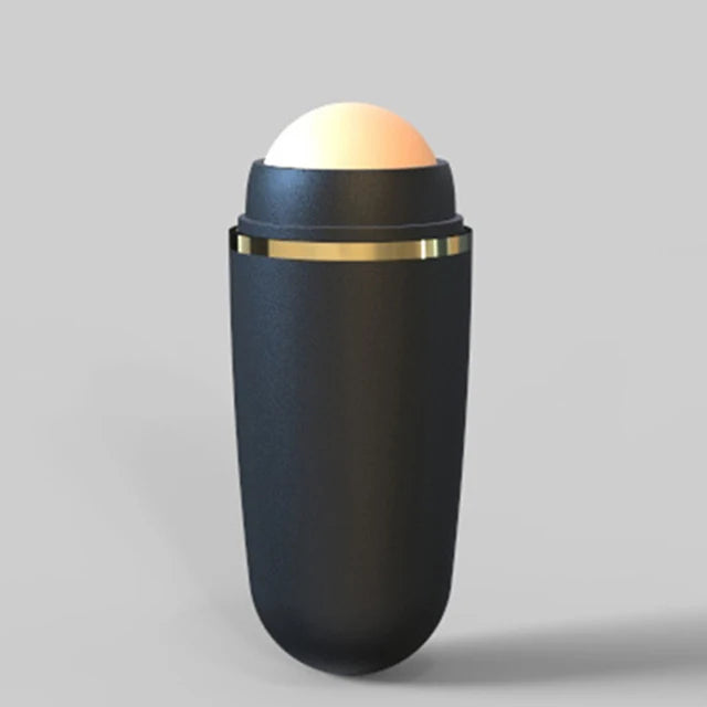 Face Oil Absorbing Roller Natural Volcanic Stone Massage Body Stick