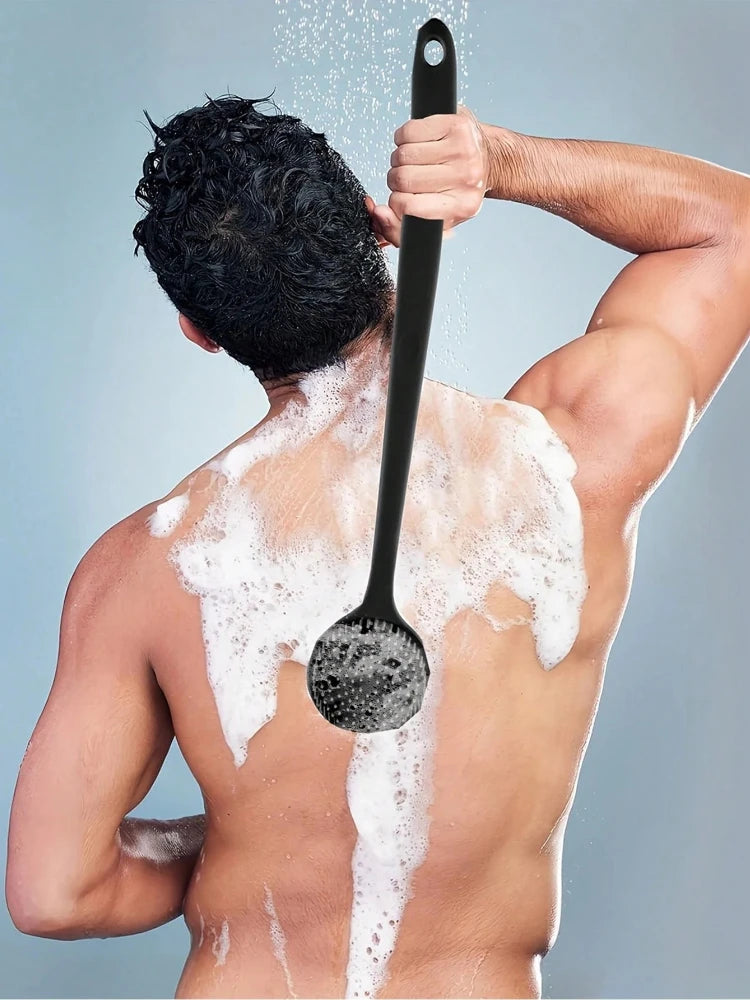 Double-Sided Silicone Back Scrubber
