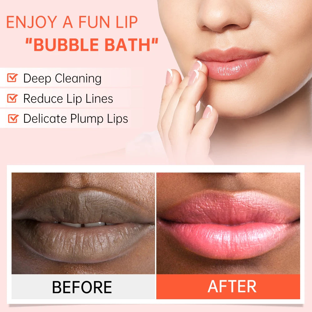 JoyPretty Bubble Lip Balm Lightening Dark Lip Mask Gloss