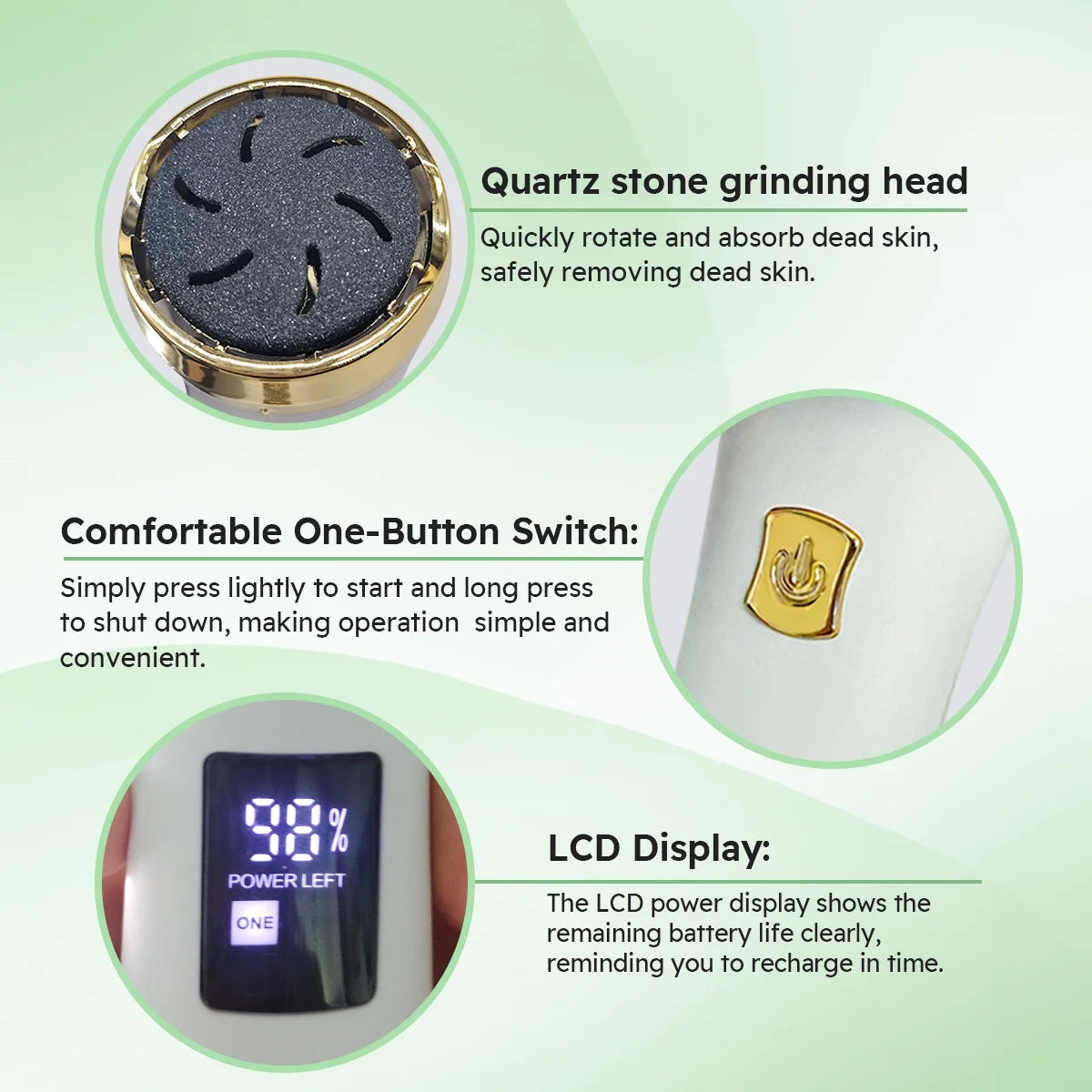 Rechargeable Foot Callus Remover