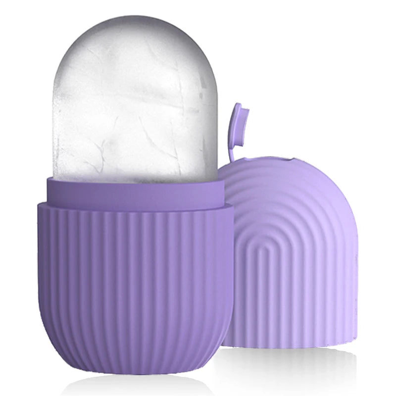 Reusable Silicone Ice Cube Facial Eye Roller and Massager