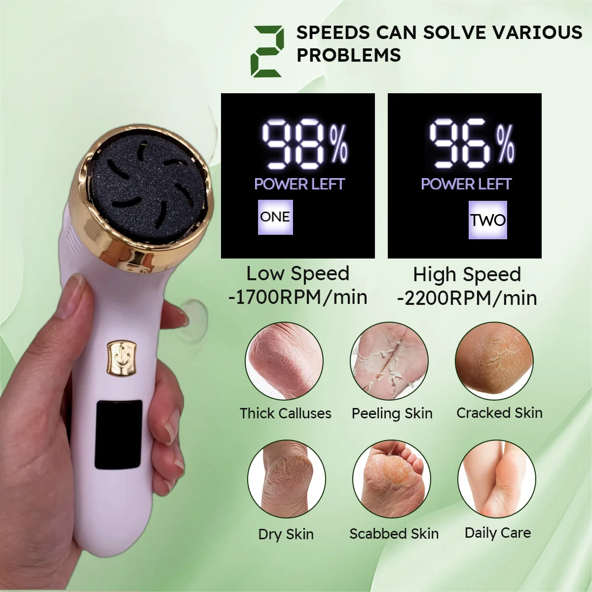 Rechargeable Foot Callus Remover