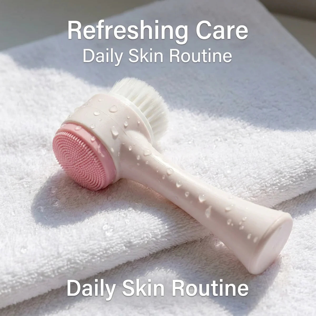 Face Washing Brush 2-in-1 Cleanse & Massage