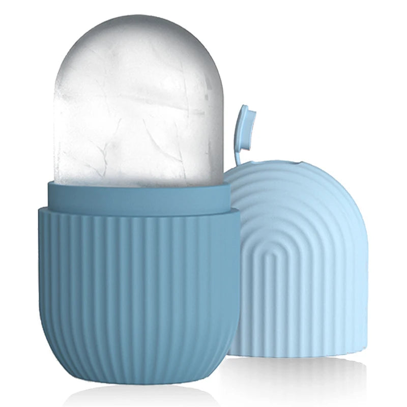 Reusable Silicone Ice Cube Facial Eye Roller and Massager