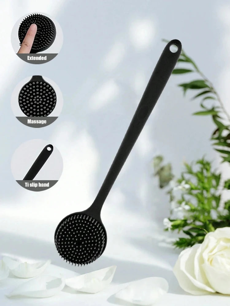Double-Sided Silicone Back Scrubber