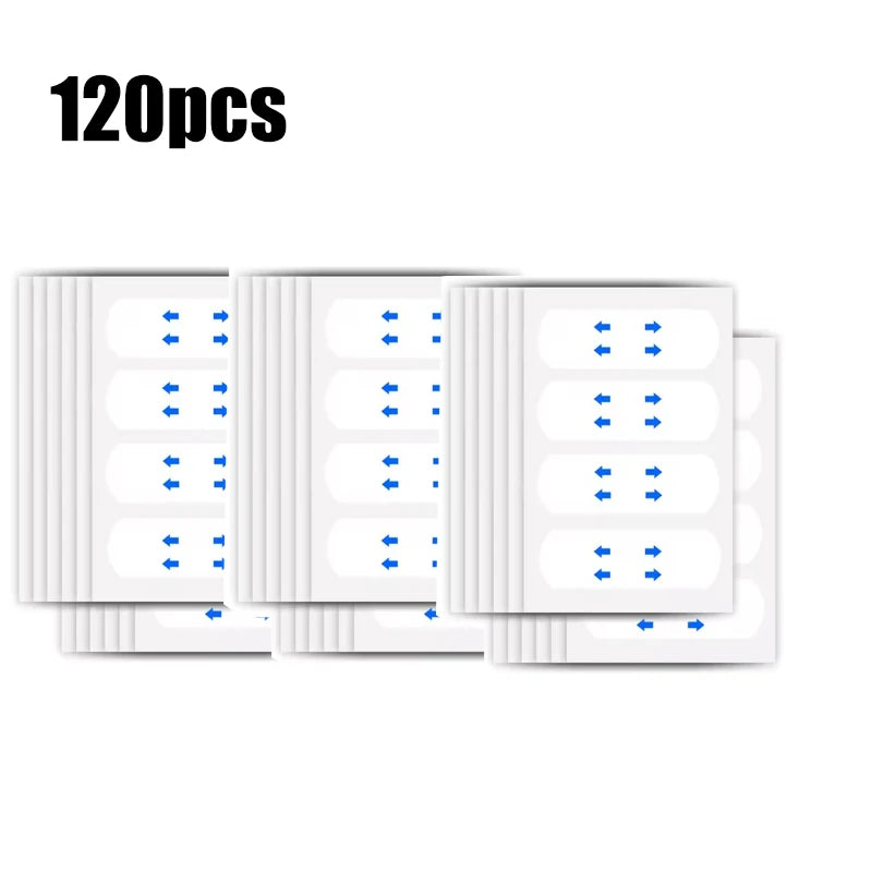 40/120PCS V-Shape Face Wrinkle Adhesive Tape Lifting Face Stickers