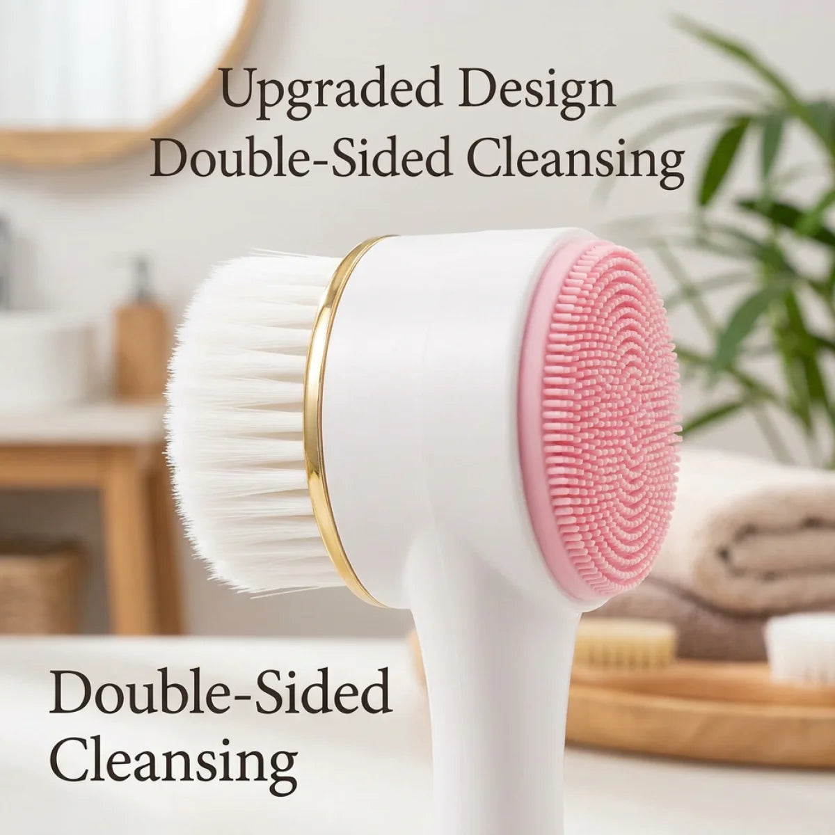 Face Washing Brush 2-in-1 Cleanse & Massage