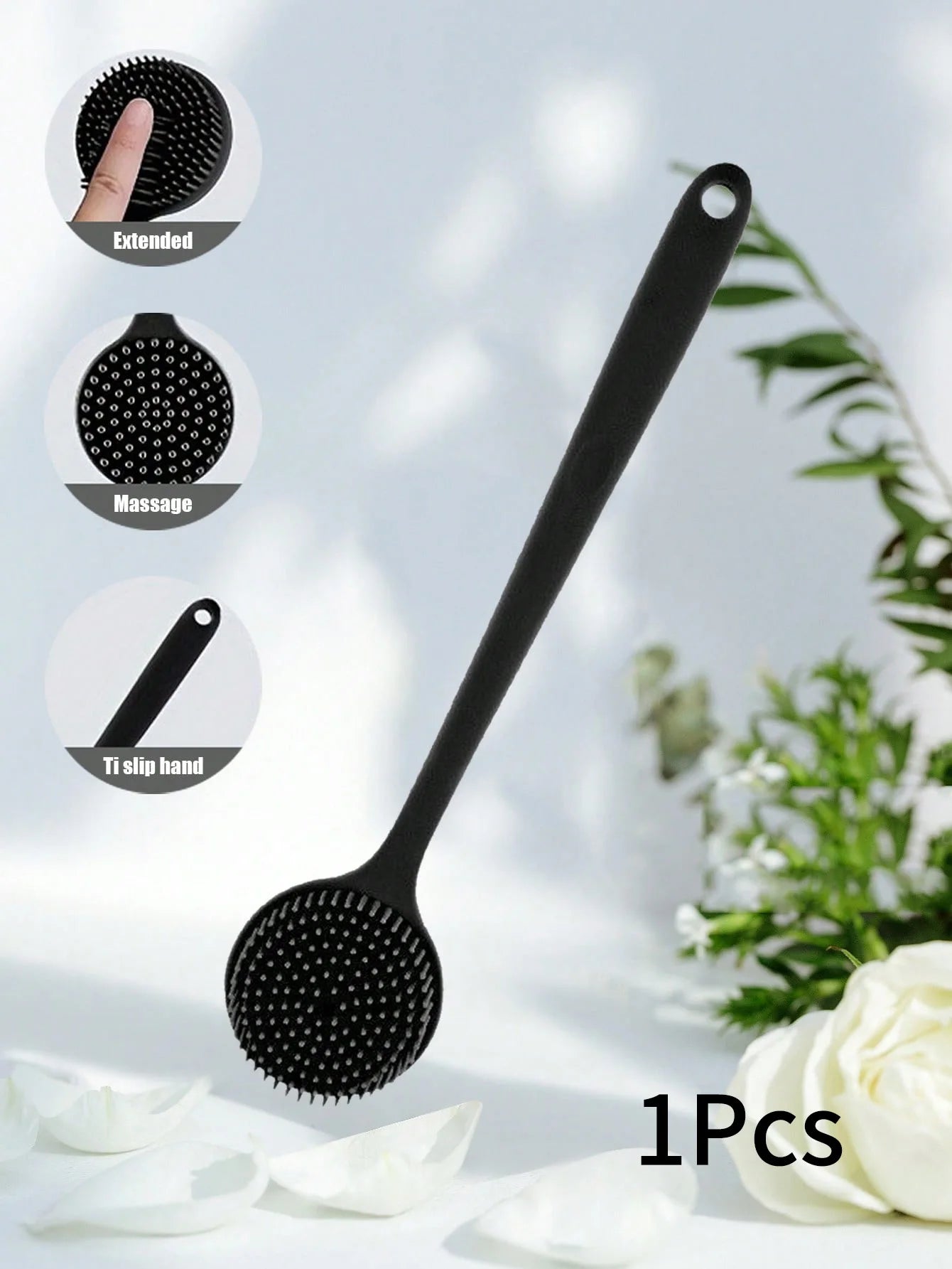 Double-Sided Silicone Back Scrubber