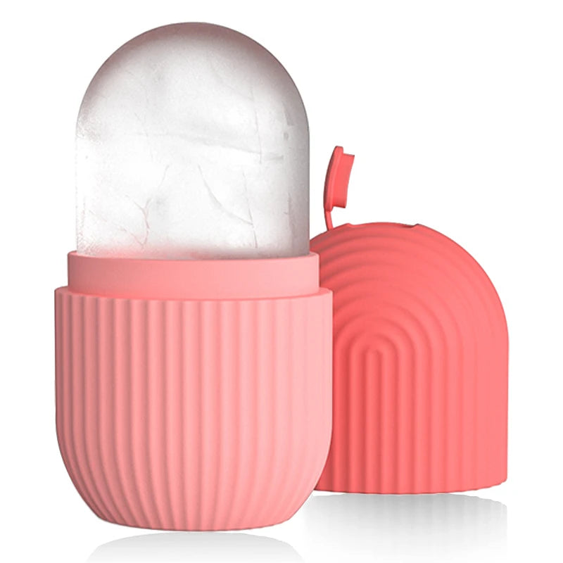 Reusable Silicone Ice Cube Facial Eye Roller and Massager