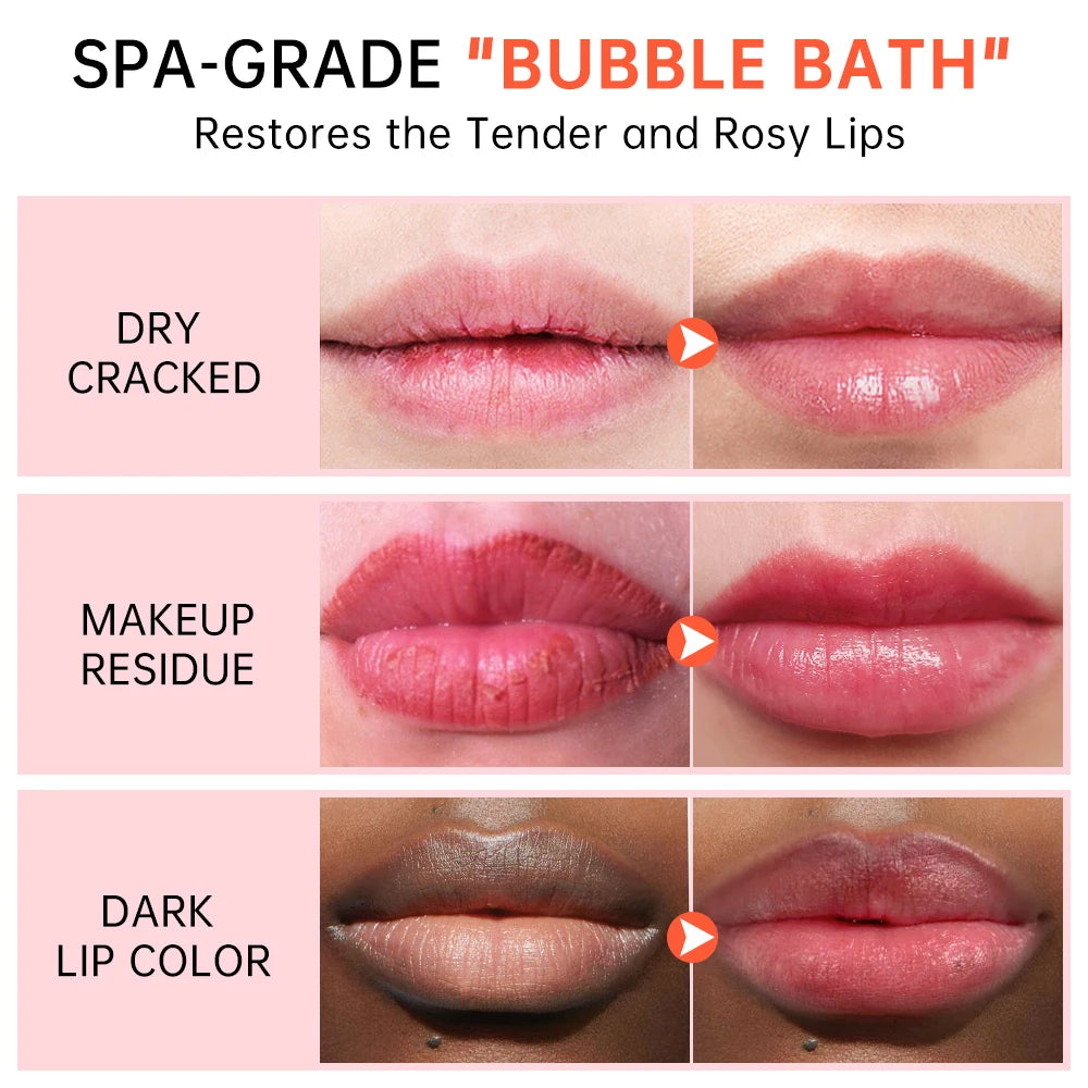 JoyPretty Bubble Lip Balm Lightening Dark Lip Mask Gloss