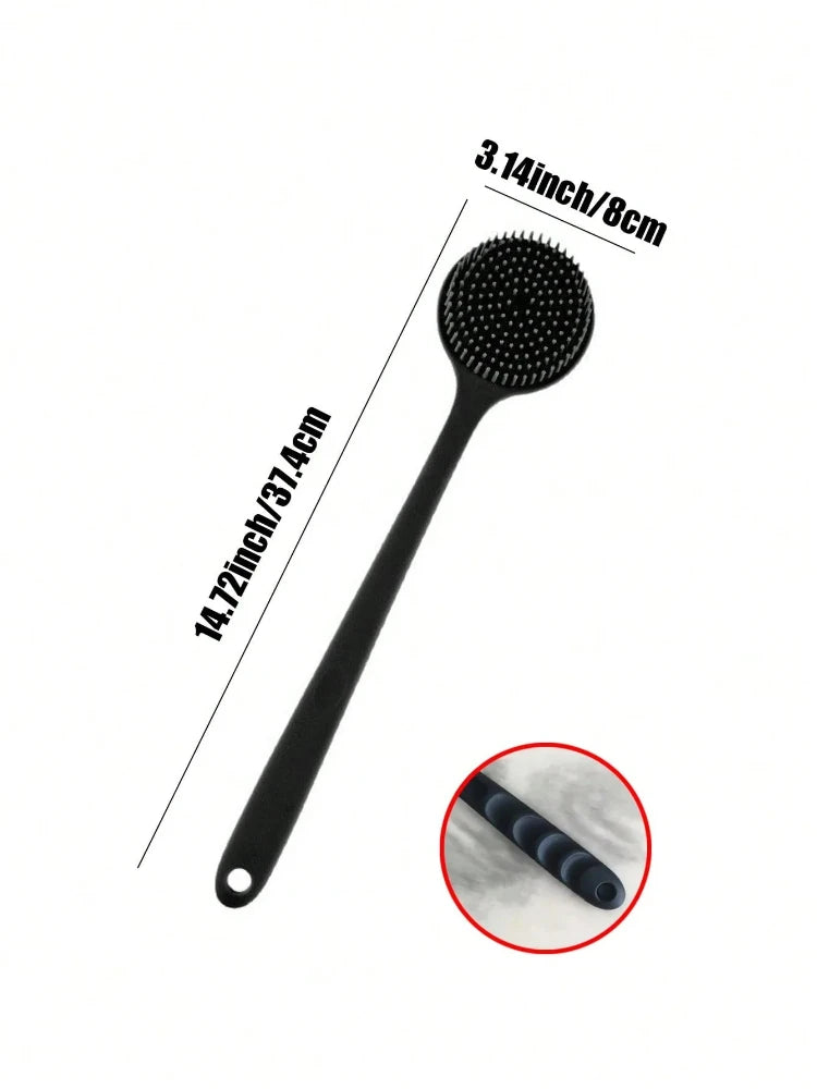 Double-Sided Silicone Back Scrubber